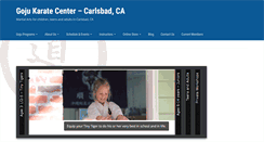 Desktop Screenshot of gojukaratecenter.com
